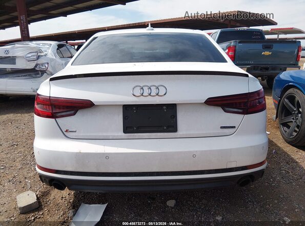 WAUENAF47JA045291 2018 AUDI A4 Белый 