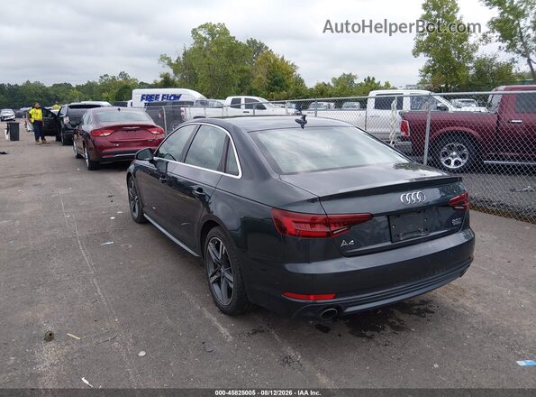 WAUENAF47JN018486 2018 AUDI A4 Gray Задня ліва чверть