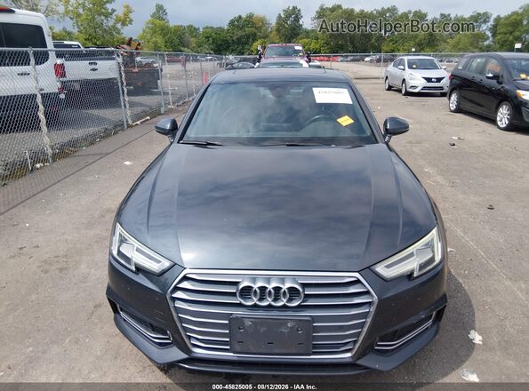 WAUENAF47JN018486 2018 AUDI A4 Gray Вид спереду