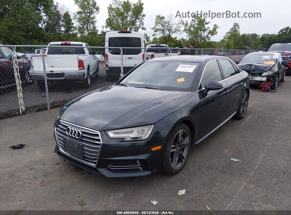 WAUENAF47JN018486 2018 AUDI A4 Gray Передня ліва чверть