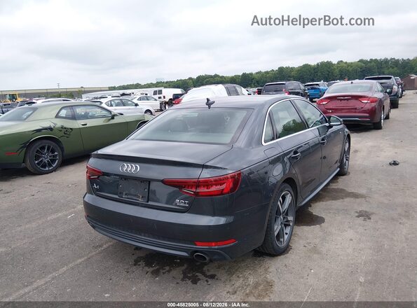 WAUENAF47JN018486 2018 AUDI A4 Gray Задня права чверть