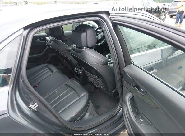 WAUENAF47JN018486 2018 AUDI A4 Gray Вид наклейки з VIN-кодом