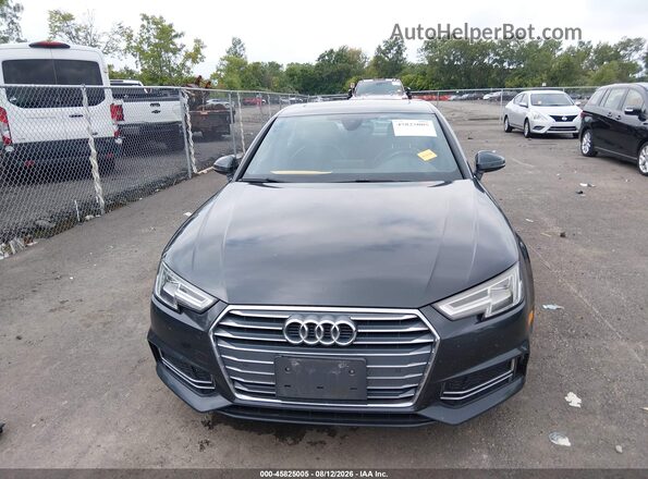WAUENAF47JN018486 2018 AUDI A4 Gray Вид щитка приладів