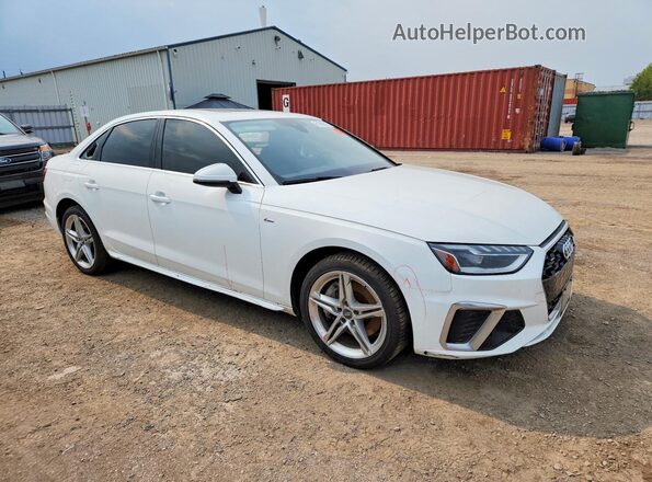 WAUENAF47LN007958 2020 AUDI A4 White Передня права чверть
