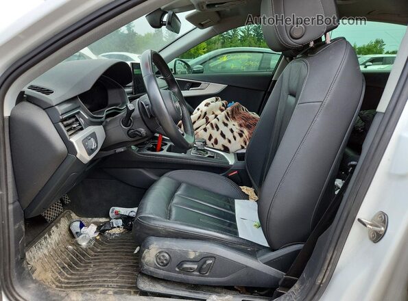 WAUENAF47LN007958 2020 AUDI A4 White Вид салону спереду