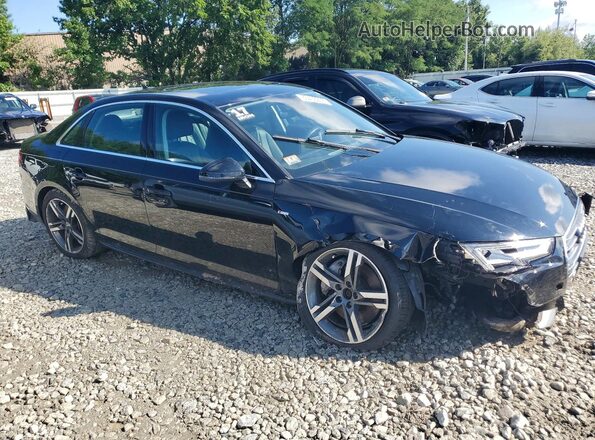 WAUENAF48HN029619 2017 AUDI A4 Black Передня права чверть
