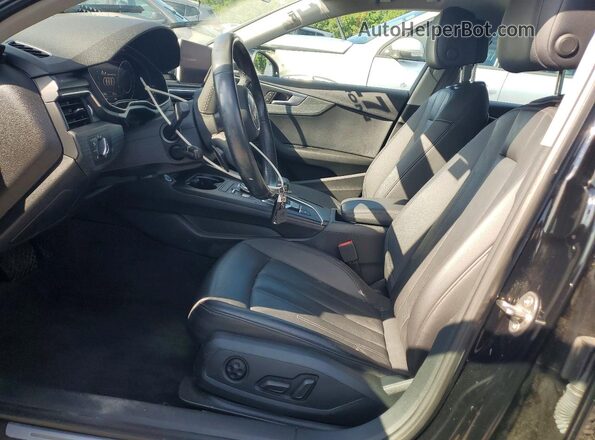 WAUENAF48HN029619 2017 AUDI A4 Black Вид салону спереду