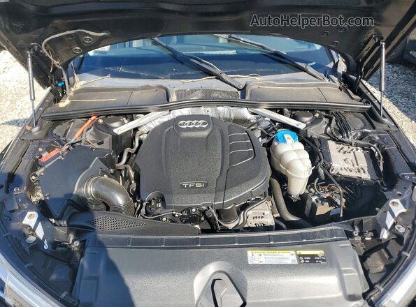 WAUENAF48HN029619 2017 AUDI A4 Black Вид задньої частини салону
