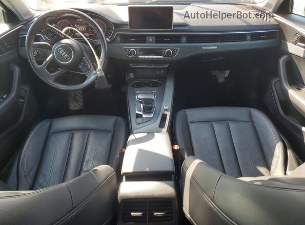 WAUENAF48HN029619 2017 AUDI A4 Black Вид панелі приладів