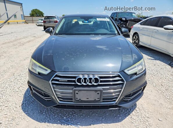 WAUENAF48HN034416 2017 AUDI A4 Charcoal Դիմացի տեսք