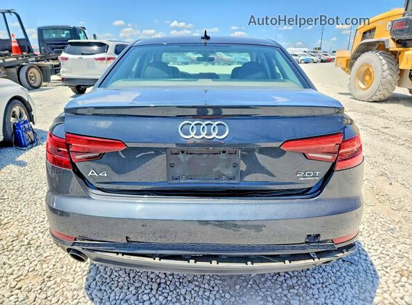 WAUENAF48HN034416 2017 AUDI A4 Charcoal Սալոնի դիմացի տեսք