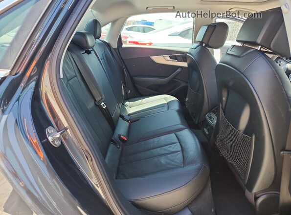 WAUENAF48HN034416 2017 AUDI A4 Charcoal Սալոնի հետևի տեսք