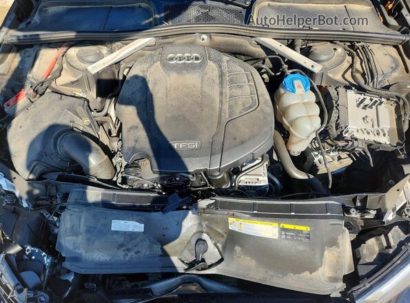 WAUENAF48JA056655 2018 AUDI A4 Black Rear interior view