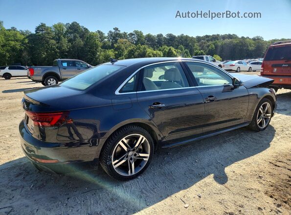 WAUENAF48JA056655 2018 AUDI A4 Black Rear right