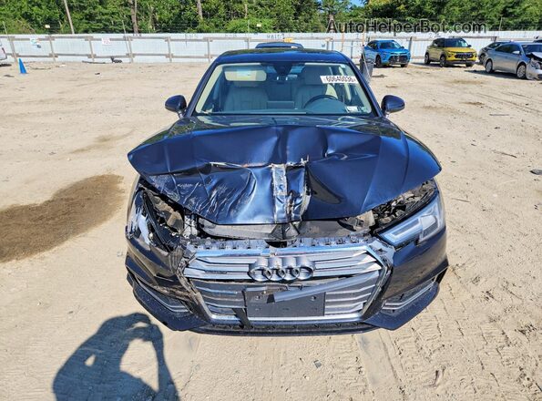 WAUENAF48JA056655 2018 AUDI A4 Black Front view