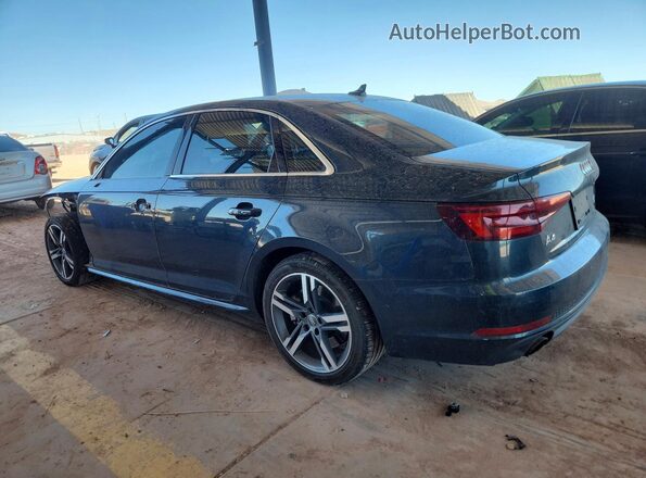 WAUENAF48JA066862 2018 AUDI A4 Charcoal უკანა მარცხენა
