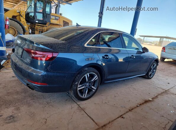 WAUENAF48JA066862 2018 AUDI A4 Charcoal უკანა მარჯვენა