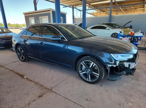 WAUENAF48JA066862 2018 AUDI A4 Charcoal წინა მარჯვენა