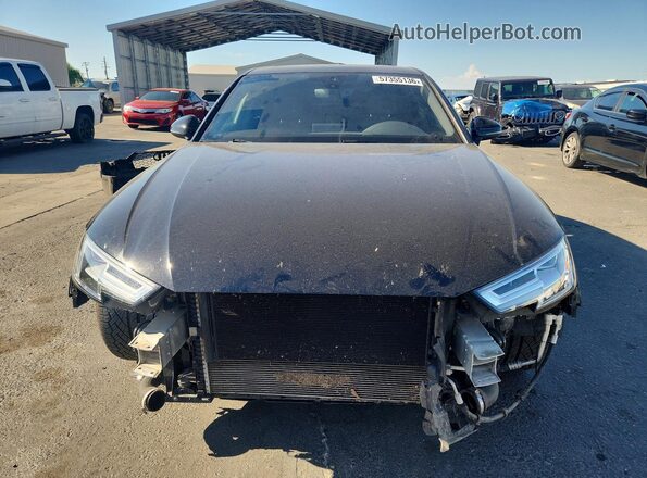 WAUENAF49HN025210 2017 AUDI A4 Black Դիմացի տեսք