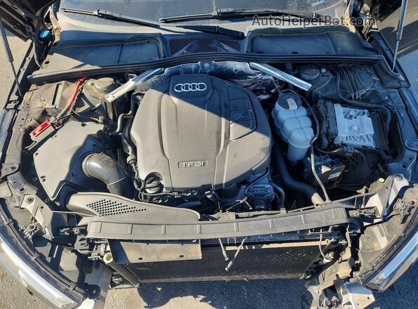 WAUENAF49HN025210 2017 AUDI A4 Black Սալոնի հետևի տեսք