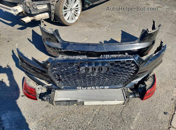 WAUENAF49HN025210 2017 AUDI A4 Black Շարժիչի բաժամունքի տեսք