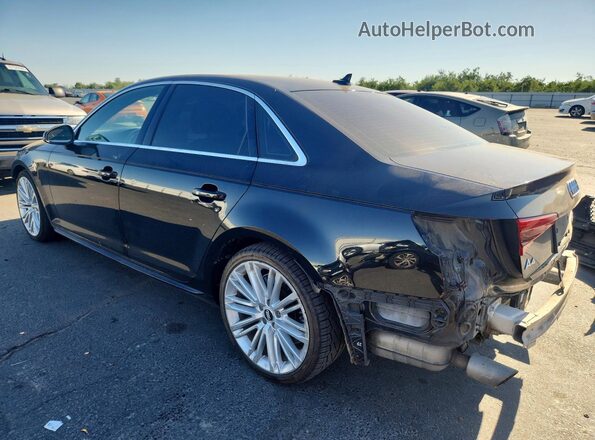 WAUENAF49HN025210 2017 AUDI A4 Black Հետևի ձախ
