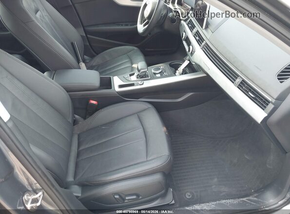 WAUENAF49HN066663 2017 AUDI A4 Серый Вид салона спереди
