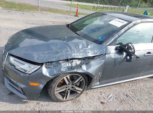 WAUENAF49HN066663 2017 AUDI A4 Серый Вид спереди