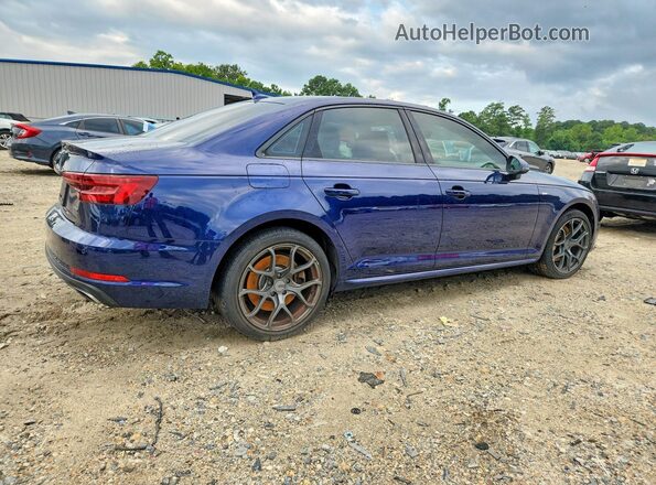 WAUENAF49KA025500 2019 AUDI A4 Blue Rear right