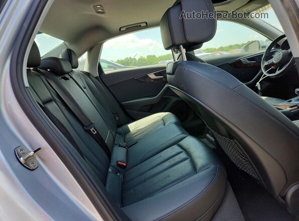 WAUENAF49KA028154 2019 AUDI A4 Silver Vista de los asientos traseros