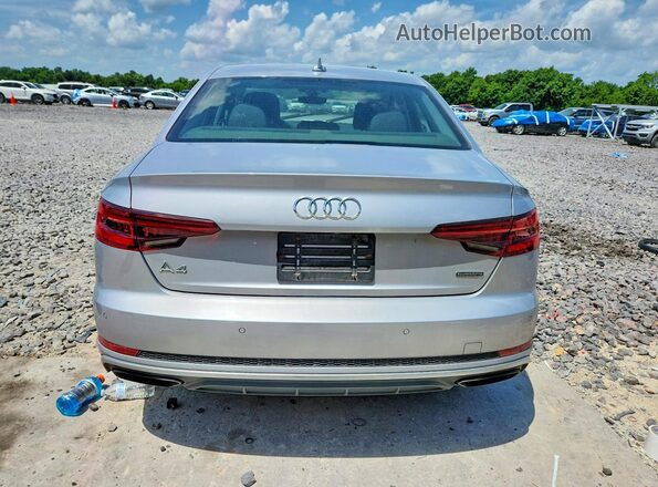 WAUENAF49KA028154 2019 AUDI A4 Silver Vista trasera