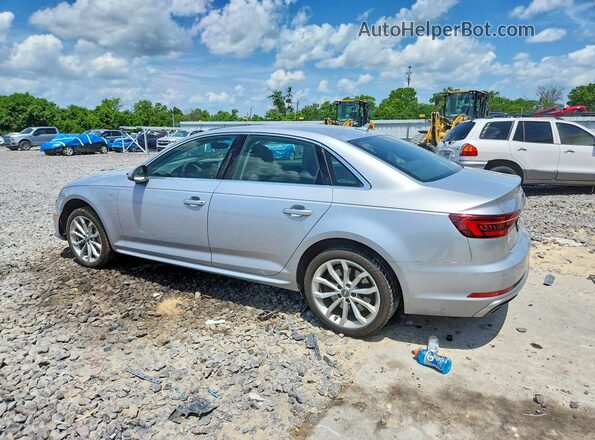 WAUENAF49KA028154 2019 AUDI A4 Silver Trasero izquierdo
