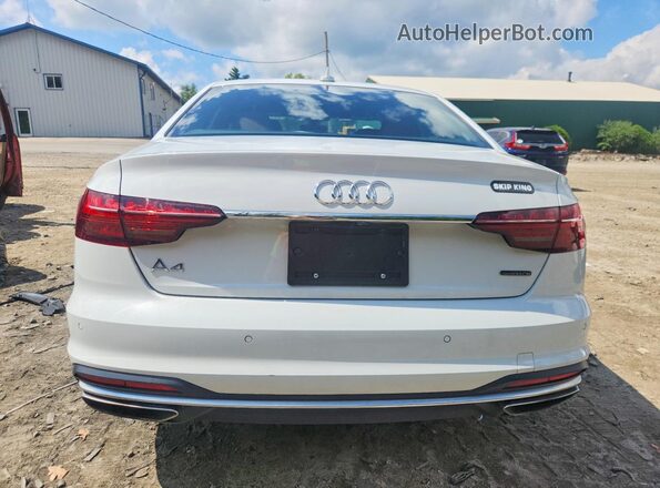 WAUENAF49LA058093 2020 AUDI A4 White უკანა ხედი