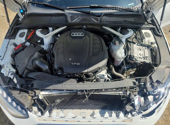 WAUENAF49LA058093 2020 AUDI A4 White უკანა სალონის ხედი