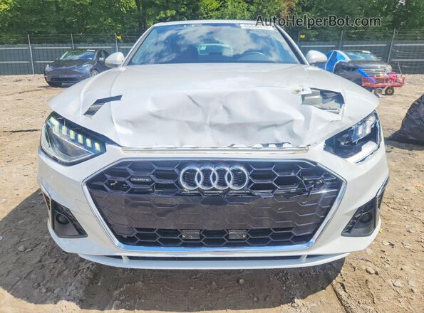 WAUENAF49LA058093 2020 AUDI A4 White წინა ხედი