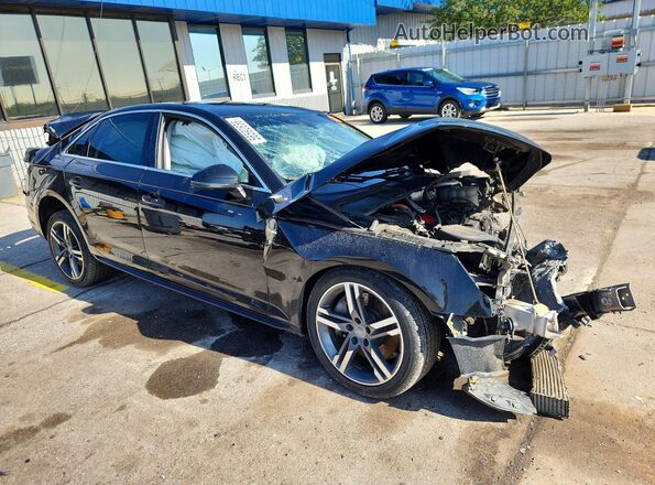 WAUENAF4XHN002311 2017 AUDI A4 Черный Передняя правая четверть