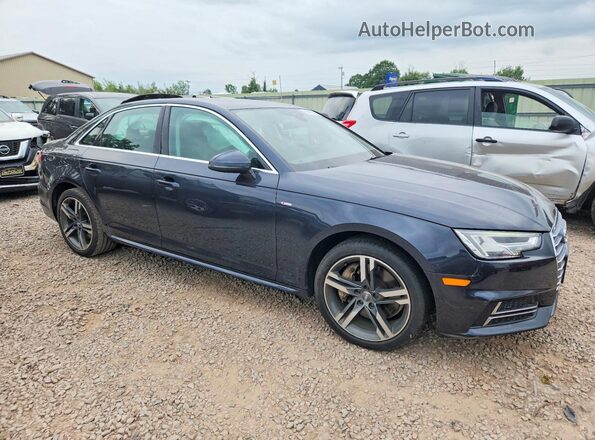 WAUENAF4XHN006598 2017 AUDI A4 Blue Front right