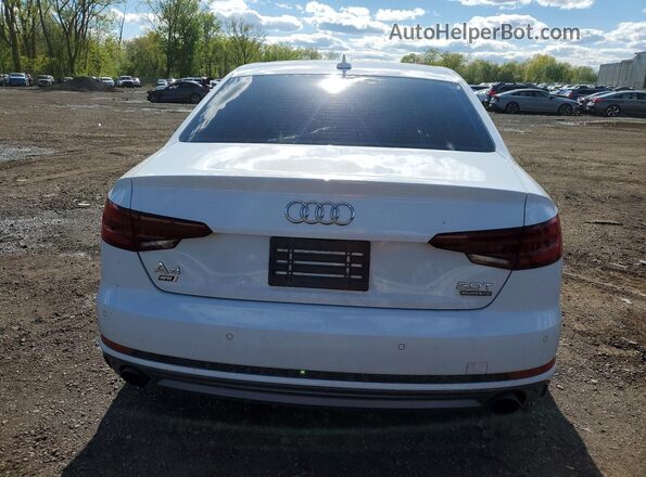 WAUENAF4XJN017753 2018 AUDI A4 Белый Вид сзади