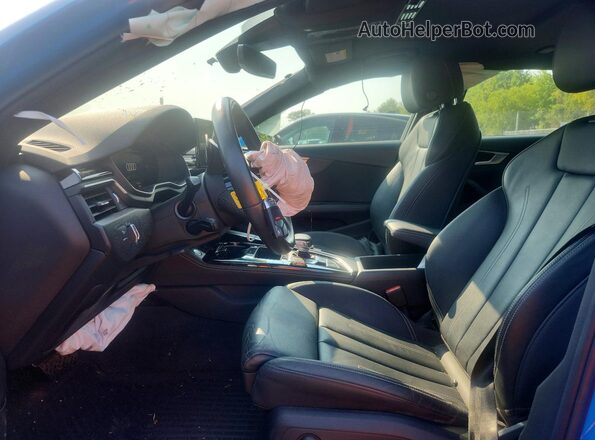 WAUENAF4XLA061469 2020 AUDI A4 Blue Вид салону спереду