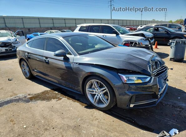WAUENCF51JA027809 2018 AUDI A5 Gray Առջևի աջ