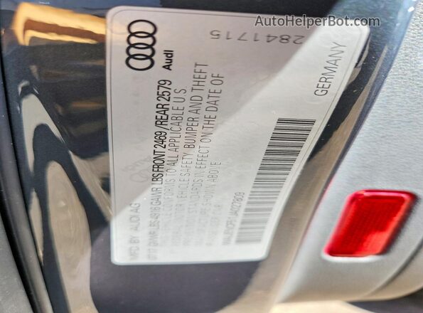 WAUENCF51JA027809 2018 AUDI A5 Gray Շարժիչի բաժամունքի տեսք