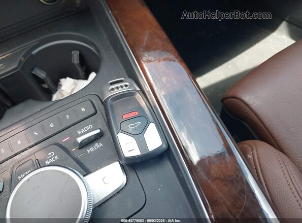 WAUENCF52JA010629 2018 AUDI A5 Серый Вид панели приборов