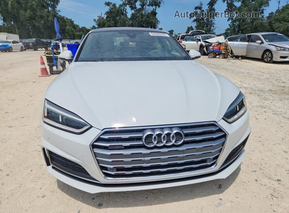 WAUENCF52JA065789 2018 AUDI A5 White Vista frontal