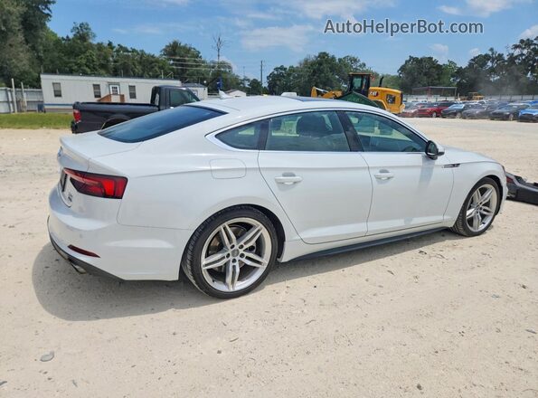 WAUENCF52JA065789 2018 AUDI A5 White Trasero derecho