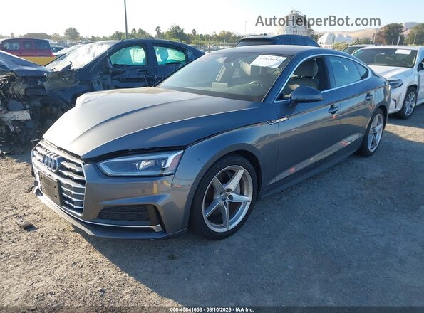 WAUENCF52KA070685 2019 AUDI A5 Gray Front left
