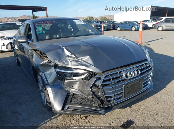 WAUENCF52KA070685 2019 AUDI A5 Gray Front view