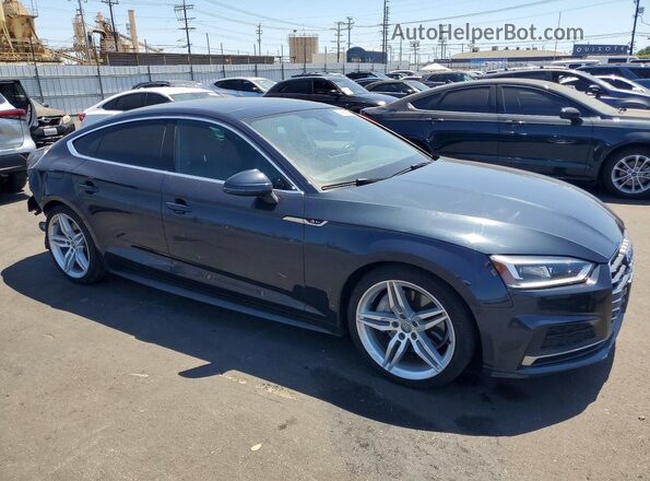 WAUENCF54JA005688 2018 AUDI A5 Синий Передняя правая четверть