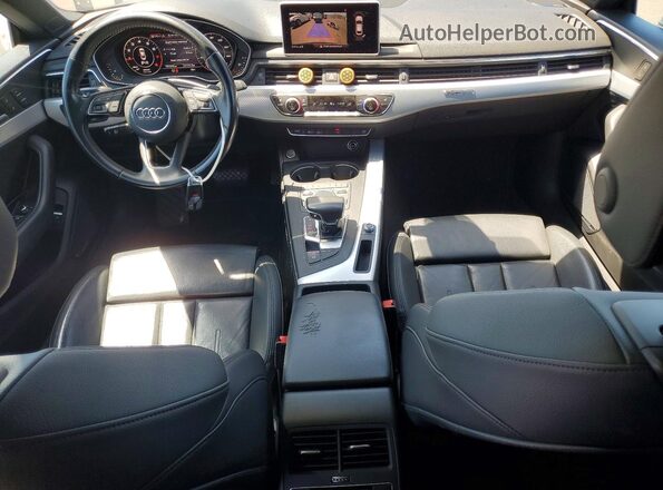 WAUENCF54JA005688 2018 AUDI A5 Синий Вид панели приборов