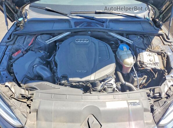 WAUENCF54JA005688 2018 AUDI A5 Синий Вид задней части салона