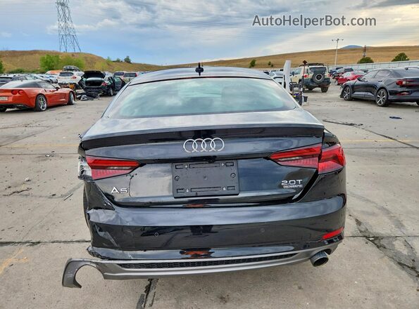 WAUENCF54JA092976 2018 AUDI A5 Черный Вид сзади